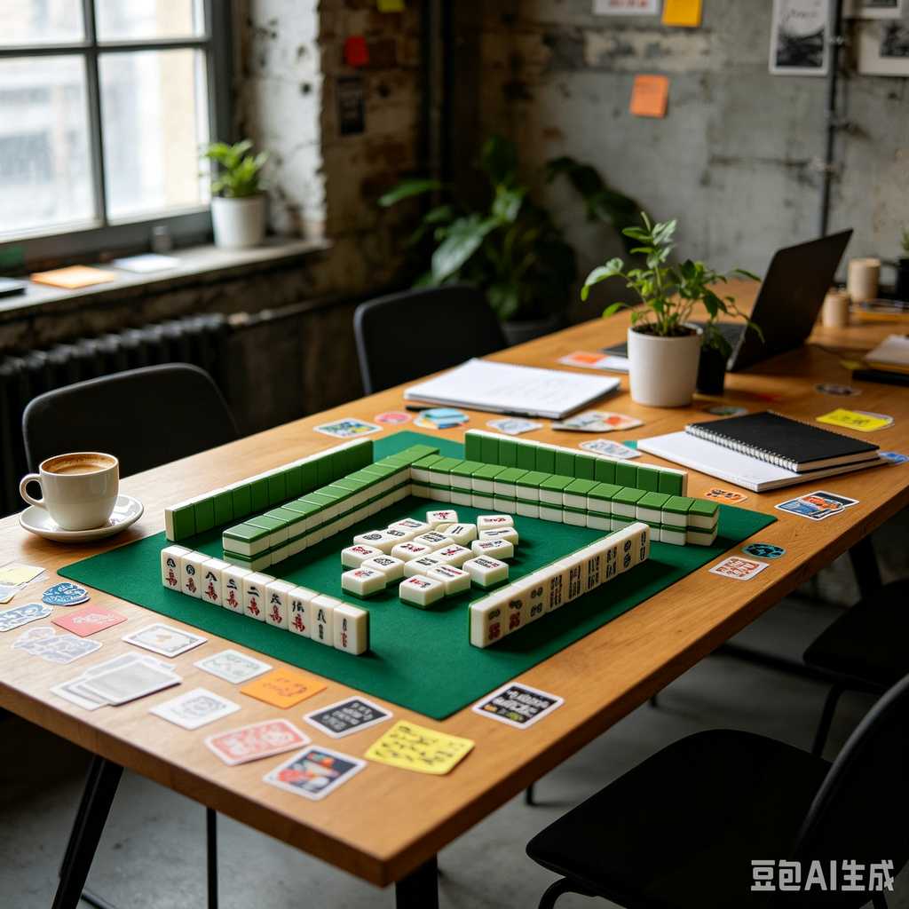 matte texture mahjong set