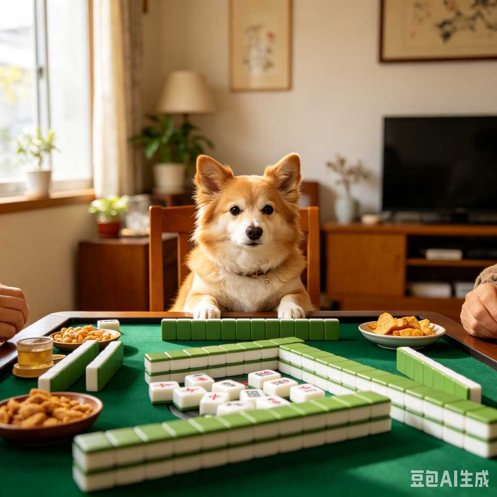 friends gathering mahjong game